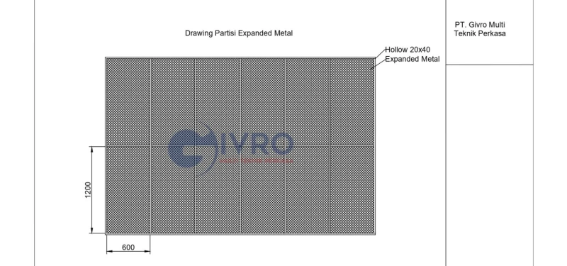 Pabrik Pagar Expanded Metal Jabodetabek