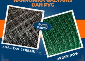 Karakteristik Kawat Harmonika Galvanis dan PVC