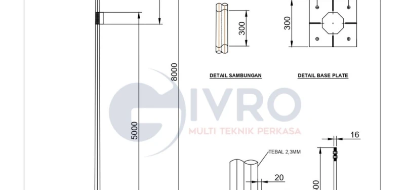 Tiang Perumahan Kekinian