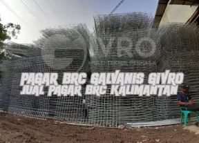 PAGAR BRC HOT DIP GALVANIS SNI SIAP KIRIM KE KALIMANTAN 